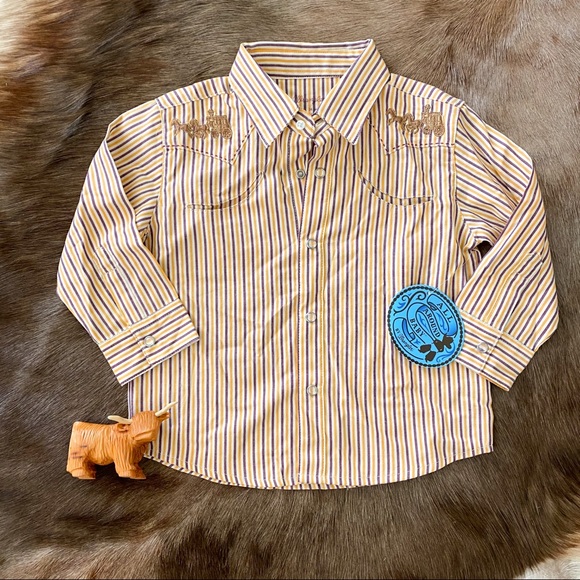 12 month button up shirt